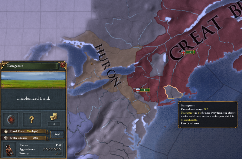 Screenshot of Europa Universalis 4