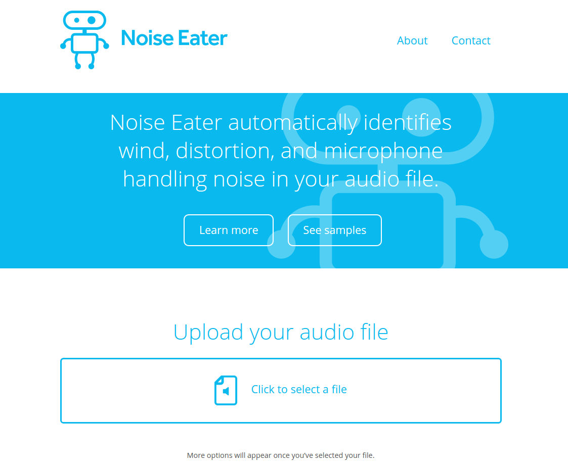 Screenshot of Noise Eater